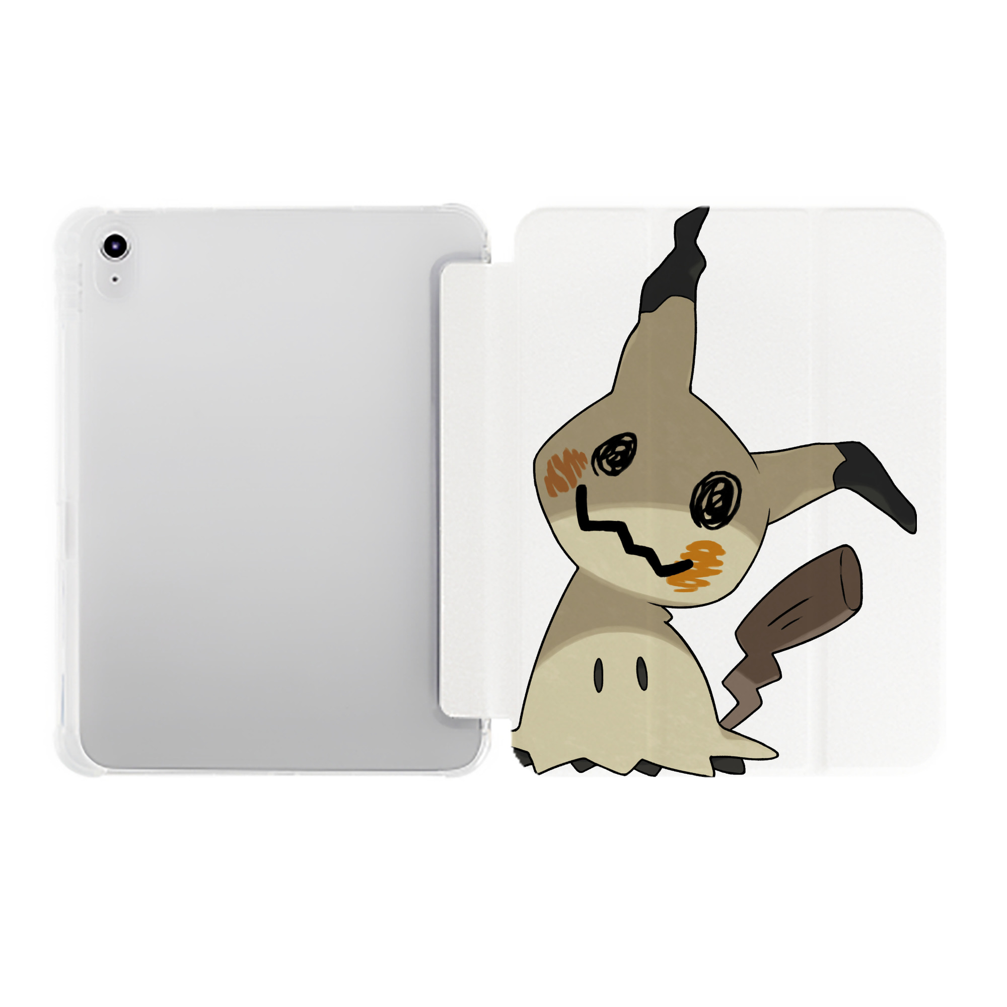 （画像用） ポケットモンスター Pokémon IPad ケース ペン収納付き 三つ折りスタンド PUレザー×シリコン 対応機種9.5/10.5/10.9インチ